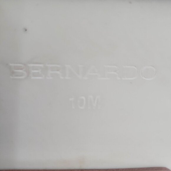 Bernardo Susana Calfskin Tall Riding Boots in Beige/Tan US 10M - Picture 9 of 11